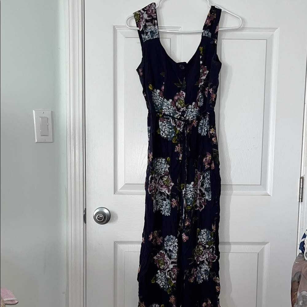 Floral Sleeveless jumpsuit